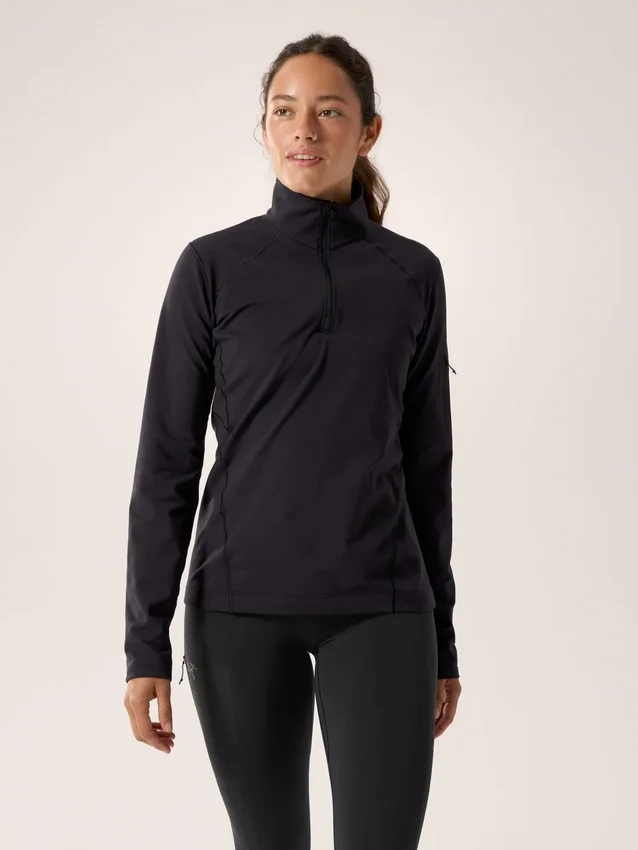 Rho Zip Neck för damer
