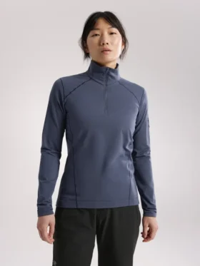 Rho Zip Neck för damer