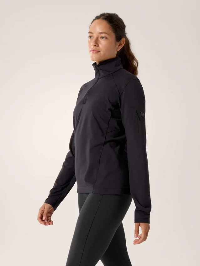 Rho Zip Neck för damer