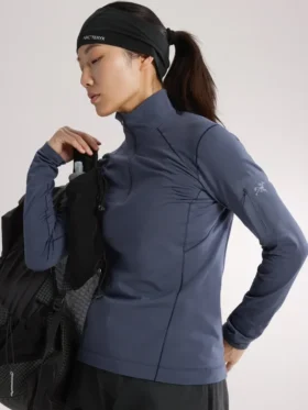 Rho Zip Neck för damer
