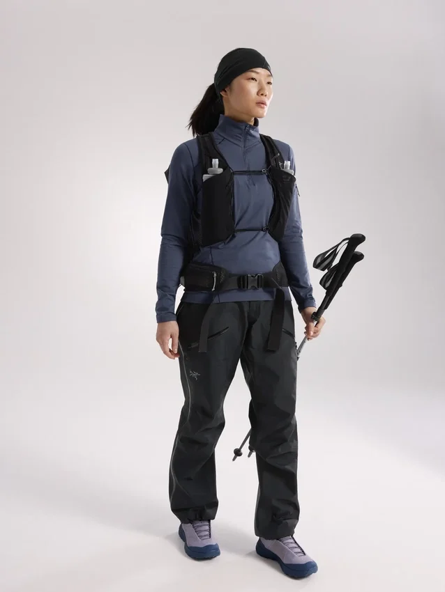 Rho Zip Neck för damer