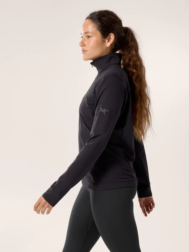 Rho Zip Neck för damer