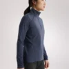 Rho Zip Neck för damer