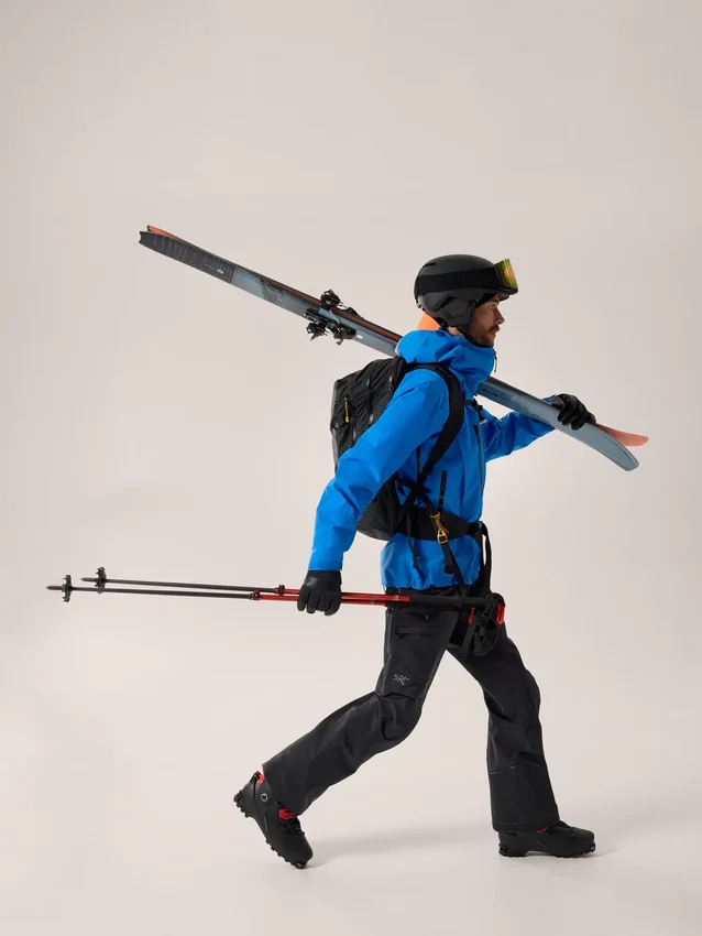 Ski Guide-byxor med hängslen för herr