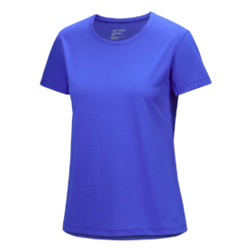Taema T-shirt med rund hals "Blue"