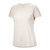 Taema T-shirt med rund hals "Natural White"