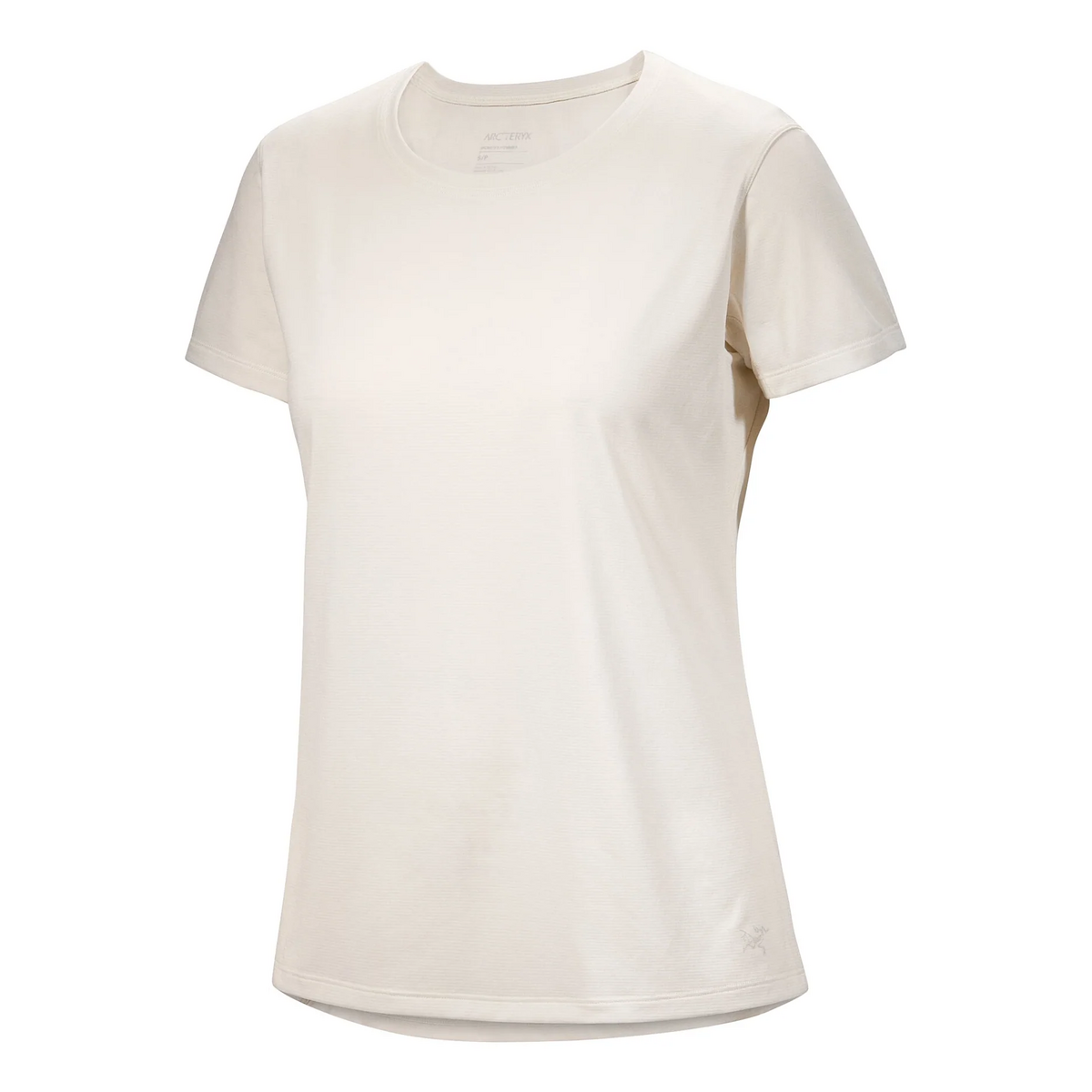 Taema T-shirt med rund hals "Natural White"