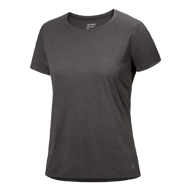 Taema T-shirt med rund hals "Svart"
